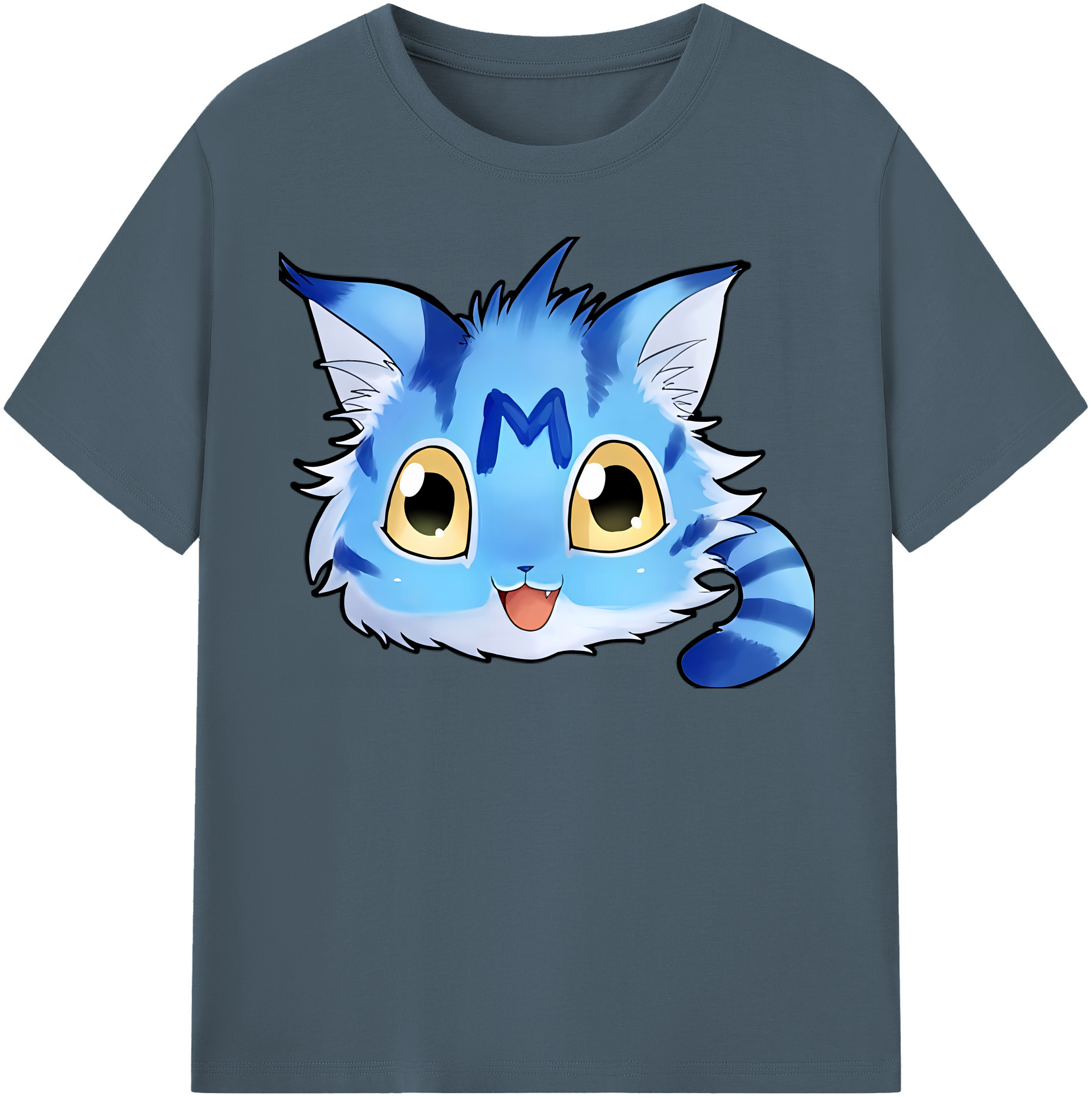 （画像用） Digimon デジタルモンスター/デジモン 綿100％半袖Tシャツ（フロントプリント）